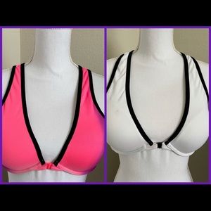 2 PINK VS Front-Close Bras Bundle